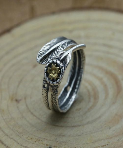 brand new 925 sterling silver jewelry adjustable ring feather shape vintage style designer handmade jewelry for gift8641838
brand new 925 sterling silver jewelry adjustable ring feather shape vintage style designer handmade jewelry for gift8641838