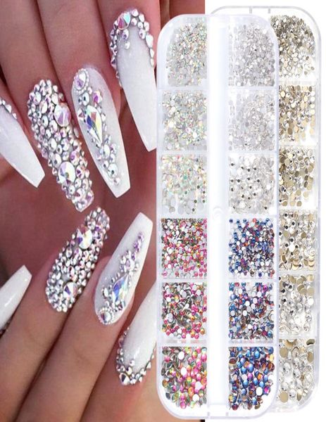 1440pcs 3d crystal rhinestones for nail diamond gem white ab flatback charms stones nail art decorations manicure tool ch18315297522, Silver;gold
1440pcs 3d crystal rhinestones for nail diamond gem white ab flatback charms stones nail art decorations manicure tool ch18315297522, Silver;gold