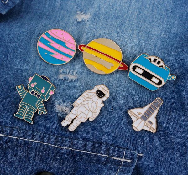 new clothing creative aircraft astronaut robot planet enamel cartoon brooch pin clothes for women kids brooches3210828, Gray
new clothing creative aircraft astronaut robot planet enamel cartoon brooch pin clothes for women kids brooches3210828, Gray