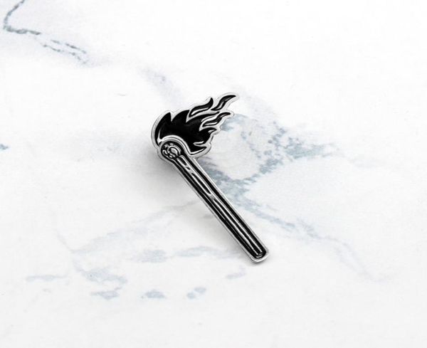 matchstick black personality beautiful creative decoration special plant cartoon enamel lapel denim small black flame pins2499792, Gray
matchstick black personality beautiful creative decoration special plant cartoon enamel lapel denim small black flame pins2499792, Gray