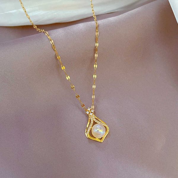 pendant necklaces dieyuro 316l stainless steel water drop pearl necklace for women fashion girls clavicle chain birthday jewelry gifts 23061, Silver
pendant necklaces dieyuro 316l stainless steel water drop pearl necklace for women fashion girls clavicle chain birthday jewelry gifts 23061, Silver
