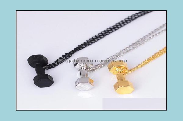 pendant necklaces pretty dumbbell beautifly necklace for women fitness bodybuilding gym fit barbell men jewelry long chain n nanas7797464, Silver
pendant necklaces pretty dumbbell beautifly necklace for women fitness bodybuilding gym fit barbell men jewelry long chain n nanas7797464, Silver