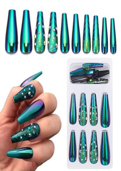 24pcs false nails shiny dark green rhinestones long detachable french fake nails ballet coffin tips press on art tools manicure be5516197, Red;gold
24pcs false nails shiny dark green rhinestones long detachable french fake nails ballet coffin tips press on art tools manicure be5516197, Red;gold