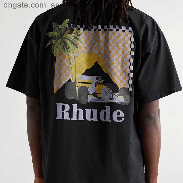 designer fashion clothing tees hip hop tshirts rhude american trend brand summer coconut racing loose casual couple summer men's half s, White;black
designer fashion clothing tees hip hop tshirts rhude american trend brand summer coconut racing loose casual couple summer men's half s, White;black