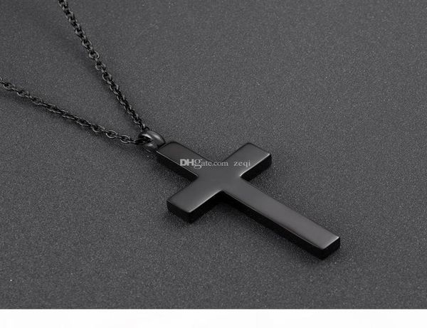 cmj9848 black stainless steel slim cross cremation urn jewelry necklace mens keepsake memorial pendants for ashes8435663, Silver
cmj9848 black stainless steel slim cross cremation urn jewelry necklace mens keepsake memorial pendants for ashes8435663, Silver