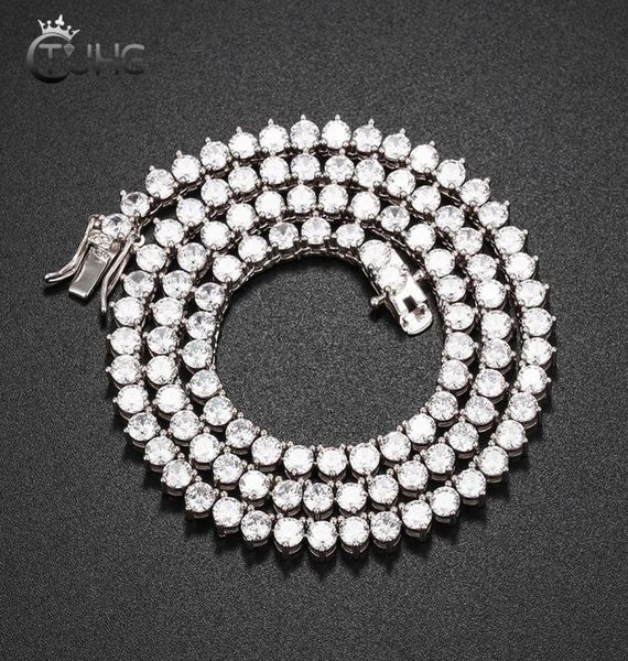 design 3 claw 5mm tennis chain necklace iced out bling zircon 1 row crystal women men party jewlery gold silver color pendant neck4754837
design 3 claw 5mm tennis chain necklace iced out bling zircon 1 row crystal women men party jewlery gold silver color pendant neck4754837