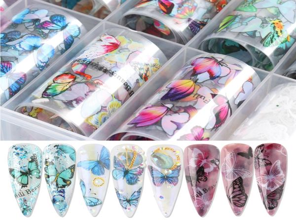 10 rolls nail foils stickers colorful transfer foil butterfly wraps adhesive decals paper nails decoration ch17974814530, Black
10 rolls nail foils stickers colorful transfer foil butterfly wraps adhesive decals paper nails decoration ch17974814530, Black