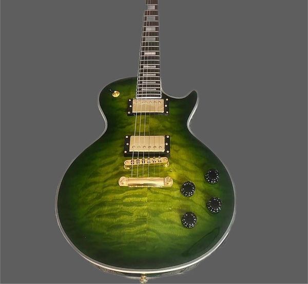 brand lp electric guitar, selected green tiger finishes, gold accessories, professional wood, delivery
brand lp electric guitar, selected green tiger finishes, gold accessories, professional wood, delivery