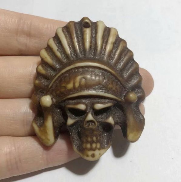 16 pcs yak bone necklace pendant charm men039s carve amulet chief simulation4263006, Silver
16 pcs yak bone necklace pendant charm men039s carve amulet chief simulation4263006, Silver
