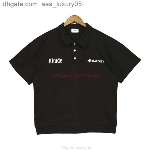 designer fashion clothing tees tshirt 23 trendy brand rhude co branded trendy letters embroidered sports casual loose collar pullover with s, White;black
designer fashion clothing tees tshirt 23 trendy brand rhude co branded trendy letters embroidered sports casual loose collar pullover with s, White;black