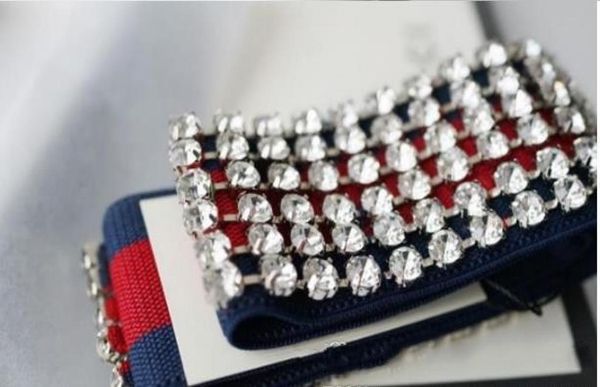 fashion elastic stripe full crystal rhinestone headband runway headwrap green and red strap clear crystal pave women party wedding4393499, Silver
fashion elastic stripe full crystal rhinestone headband runway headwrap green and red strap clear crystal pave women party wedding4393499, Silver