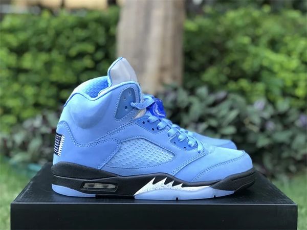 basketball shoes jumpman 5 5s 5 unc basketball boots v university blue black white sports sneakers outdoor for mens with original box dv1310
basketball shoes jumpman 5 5s 5 unc basketball boots v university blue black white sports sneakers outdoor for mens with original box dv1310