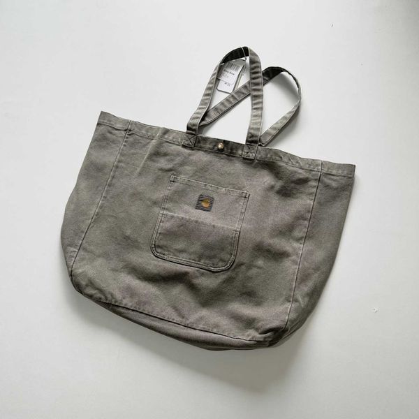n7s9 other fashion accessories car vintage classic carhart used batik wash tote bag canvas bag portable shoulder bag for men and women brle, Silver
n7s9 other fashion accessories car vintage classic carhart used batik wash tote bag canvas bag portable shoulder bag for men and women brle, Silver