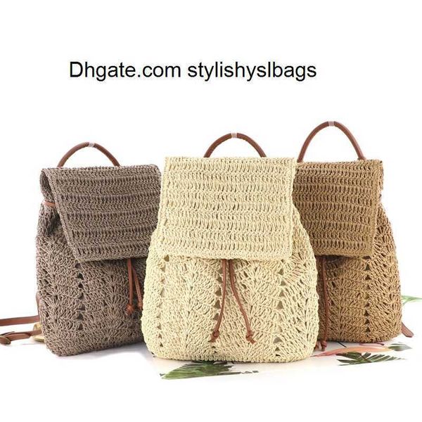 school bags new multifunctional shoulder backpack straw bag fashion woven back pack beach casual female travel backpack gril bookbag
school bags new multifunctional shoulder backpack straw bag fashion woven back pack beach casual female travel backpack gril bookbag