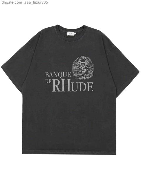 designer fashion clothing tees tshirts rhude bank slogan short sleeve t-shirt black short sleeve loose cotton t-shirt men's streetwear, White;black
designer fashion clothing tees tshirts rhude bank slogan short sleeve t-shirt black short sleeve loose cotton t-shirt men's streetwear, White;black