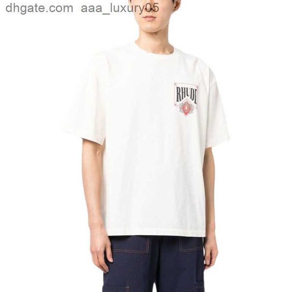 designer fashion clothing tees tshirts 2023 spring summer new rhude high street poker card letter print loose relaxed short sleeve t-shirt m, White;black
designer fashion clothing tees tshirts 2023 spring summer new rhude high street poker card letter print loose relaxed short sleeve t-shirt m, White;black