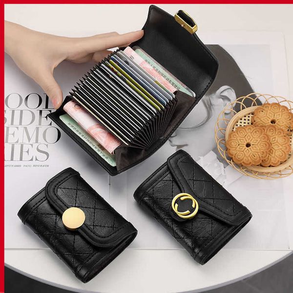 stylish and exquisite small purse lingge change card slot 2023 new fashion multi bag lady leather money clips, Brown;gray
stylish and exquisite small purse lingge change card slot 2023 new fashion multi bag lady leather money clips, Brown;gray