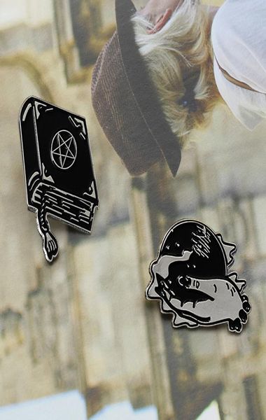 magic book magic ball personality special brooch cartoon cute creative gift lapels denim badge black pins6155331, Gray
magic book magic ball personality special brooch cartoon cute creative gift lapels denim badge black pins6155331, Gray