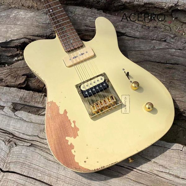 acepro cream yellow color handmade aged electric guitar gold hardware abalone inlays guitarra ing
acepro cream yellow color handmade aged electric guitar gold hardware abalone inlays guitarra ing
