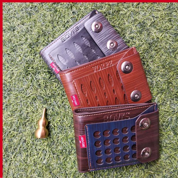 stylish and exquisite small purse new short wallet men's card bag rfid multifunctional usd pu, Brown;gray
stylish and exquisite small purse new short wallet men's card bag rfid multifunctional usd pu, Brown;gray
