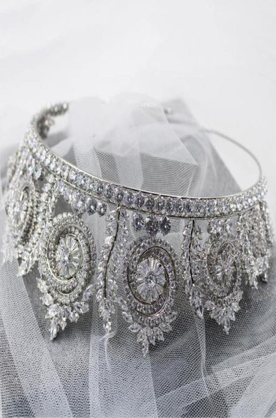 women wedding cz cubic zirconia tiaras and crowns for bride prom quinceanera party hair zircon headpiece bridal accessories5720005, Silver
women wedding cz cubic zirconia tiaras and crowns for bride prom quinceanera party hair zircon headpiece bridal accessories5720005, Silver