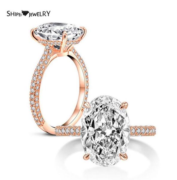 cluster rings shipei 100 925 sterling silver oval cut 5ct real moissanite diamonds gemstone engagement rose gold women fine jewel9903185, Golden;silver
cluster rings shipei 100 925 sterling silver oval cut 5ct real moissanite diamonds gemstone engagement rose gold women fine jewel9903185, Golden;silver