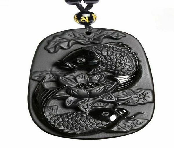natural obsidian pisces lotus fish koi necklace amulet pendant with bead chain3215600, Silver
natural obsidian pisces lotus fish koi necklace amulet pendant with bead chain3215600, Silver