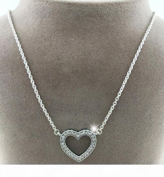 100 925 sterling silver chain loving hearts with clear cz necklace fits pandora style jewelry charms and beads6773412
100 925 sterling silver chain loving hearts with clear cz necklace fits pandora style jewelry charms and beads6773412