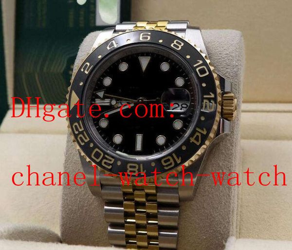 gmt 18k yellow gold stainless steel jubilee mechanical automatic men's watch 126713 black dial 40mm mens wristwatches box/papers, Slivery;brown
gmt 18k yellow gold stainless steel jubilee mechanical automatic men's watch 126713 black dial 40mm mens wristwatches box/papers, Slivery;brown