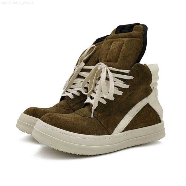 2023 luxury rick designer ro boots shoes owens casual board leather lace up autumn and winter cattle anti velvet und head high shoes, Black
2023 luxury rick designer ro boots shoes owens casual board leather lace up autumn and winter cattle anti velvet und head high shoes, Black