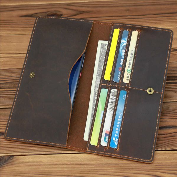 1074 men's multi card large money interlayer long simple genuine leather zero wallet crazy horse skin
1074 men's multi card large money interlayer long simple genuine leather zero wallet crazy horse skin