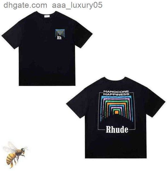 designer luxury rhudes classic mens and womens t shirt hip hop champion flag printed summer breathable versatile high street trend tees, White;black
designer luxury rhudes classic mens and womens t shirt hip hop champion flag printed summer breathable versatile high street trend tees, White;black