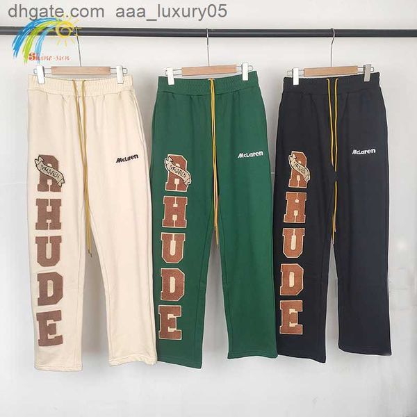 black green apricot rhude sweatpants men women 1 loose towel embroidered rhude casual pants jogger multi pocket trousers
black green apricot rhude sweatpants men women 1 loose towel embroidered rhude casual pants jogger multi pocket trousers