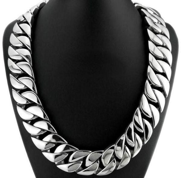 chains silver tone 32mm width 316l stainless steel polished curb solid heavy long chain jewelry2801411
chains silver tone 32mm width 316l stainless steel polished curb solid heavy long chain jewelry2801411