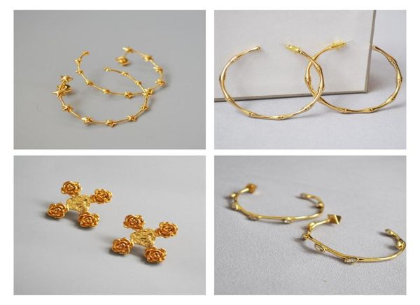 fashion earrings trend vintage jewelry gold bamboo earrings hoop luxury designer earrings branded fashion accesories jewelry4250849, Golden;silver
fashion earrings trend vintage jewelry gold bamboo earrings hoop luxury designer earrings branded fashion accesories jewelry4250849, Golden;silver