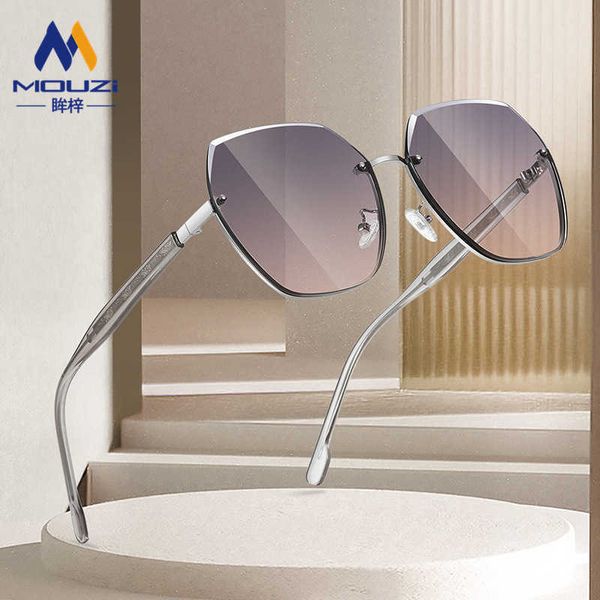 shake tone plain color rimless sunglasses for women fashion big frame thin sunshade uv proof polygonal sunglasses, White;black
shake tone plain color rimless sunglasses for women fashion big frame thin sunshade uv proof polygonal sunglasses, White;black