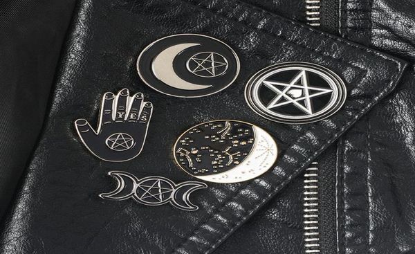 pentagram moon witch triple pins constellation wizard collection brooches witchy goth jewelry lapel pin for wi3394489, Gray
pentagram moon witch triple pins constellation wizard collection brooches witchy goth jewelry lapel pin for wi3394489, Gray