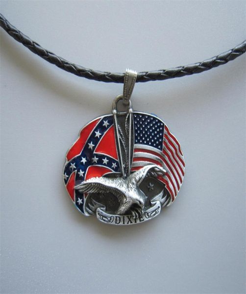 men leather necklace new vintage eagle with flag cross star metal charm pendant leather necklace necklacewt080 brand new also sto3231293, Silver
men leather necklace new vintage eagle with flag cross star metal charm pendant leather necklace necklacewt080 brand new also sto3231293, Silver