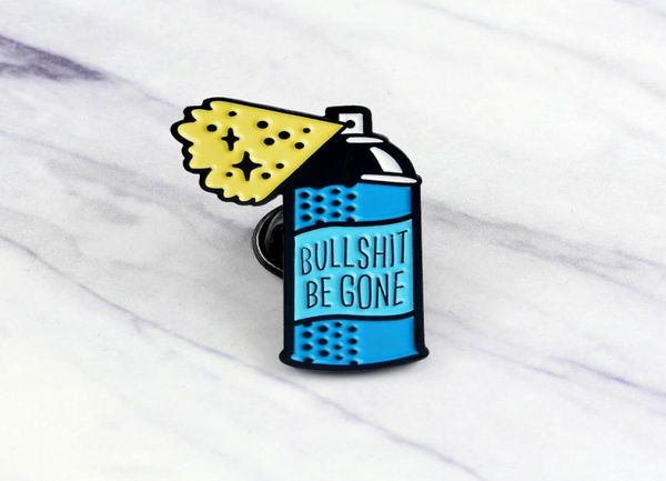 quotbull shit be gonequot spray enamel celebration special cartoon brooch creative letter lapel denim badge pins4037777, Gray
quotbull shit be gonequot spray enamel celebration special cartoon brooch creative letter lapel denim badge pins4037777, Gray