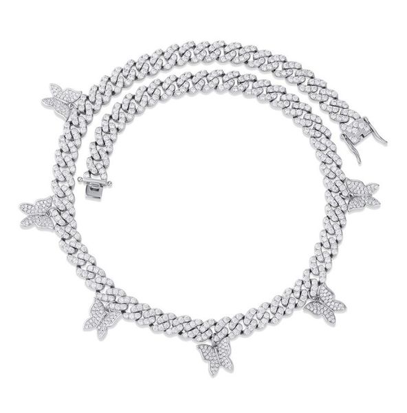 men women fashion necklace gold silver color full cz butterflies 12mm cz cuban chain necklace for men women1495525
men women fashion necklace gold silver color full cz butterflies 12mm cz cuban chain necklace for men women1495525