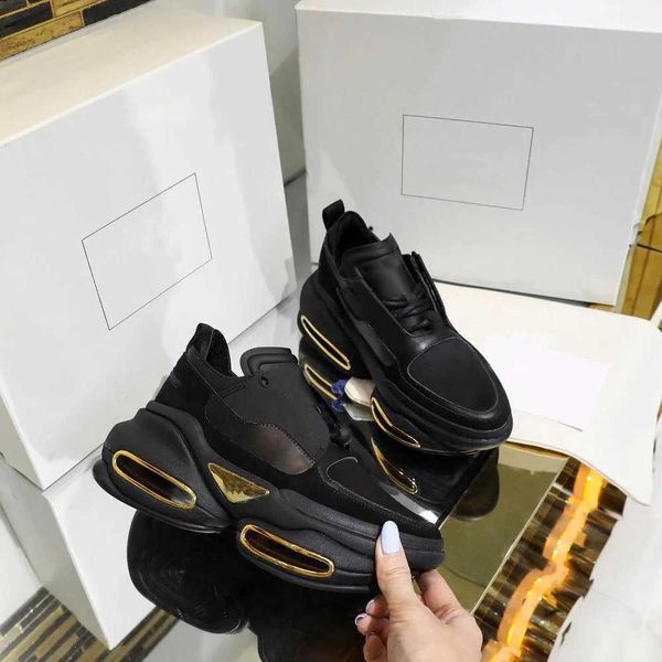2023 womens balmain shoes 100% leather designer famous product high grade letters spring and autumn new mens low lace up thick bottom origin, Black
2023 womens balmain shoes 100% leather designer famous product high grade letters spring and autumn new mens low lace up thick bottom origin, Black