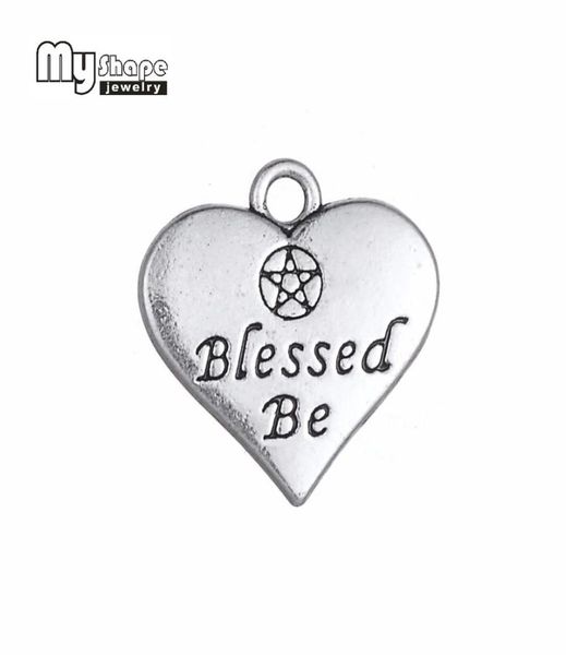 my shape 20pcs heart charm double side letter blessed be wicca pentacle pentagram pendant for jewelry making antique silver tone2518939, Bronze;silver
my shape 20pcs heart charm double side letter blessed be wicca pentacle pentagram pendant for jewelry making antique silver tone2518939, Bronze;silver