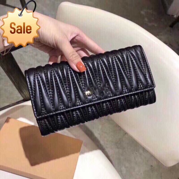 brand designer purse card pack handbag 2023 new sheepskin pleated wallet women's long high beauty card bag versatile fashion leather wo
brand designer purse card pack handbag 2023 new sheepskin pleated wallet women's long high beauty card bag versatile fashion leather wo