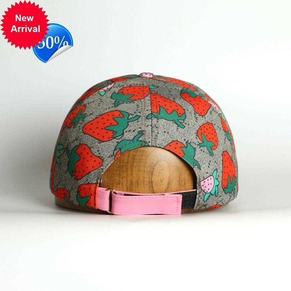 ity strawberry baseball caps man's cotton cactus classic letter ball caps summer women sun hats outdoor adjustable snapback cap girl�, Blue;gray