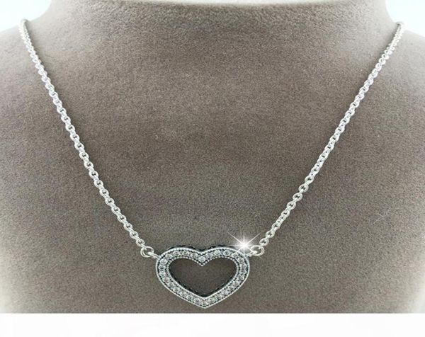 100 925 sterling silver chain loving hearts with clear cz necklace fits pandora style jewelry charms and beads4559210
100 925 sterling silver chain loving hearts with clear cz necklace fits pandora style jewelry charms and beads4559210