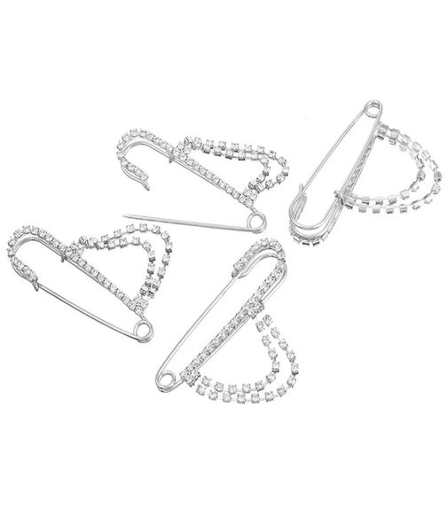 20 pcs clear rhinestone large brooches safety pin with fashion tassels design good for women and her5011717, Gray
20 pcs clear rhinestone large brooches safety pin with fashion tassels design good for women and her5011717, Gray