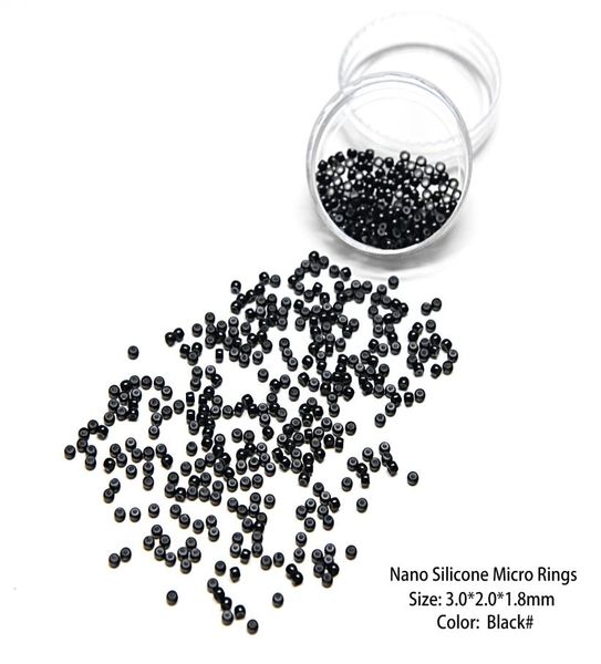 new arrival neitsi 30mm 500pcs silicone nano ring links beads for nano ring tip human hair extensions 5colours optional3865973, Black
new arrival neitsi 30mm 500pcs silicone nano ring links beads for nano ring tip human hair extensions 5colours optional3865973, Black
