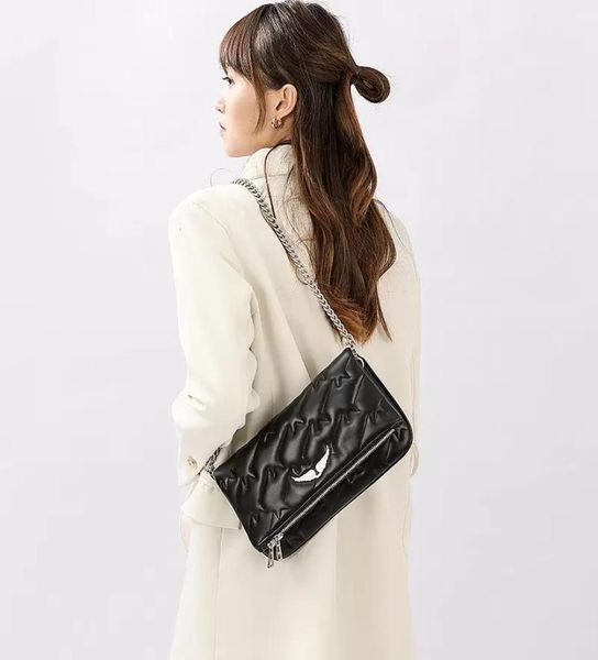 fashion design womens handbag shoulder bag wings drill messenger zv sheepskin leather crossbody handbag two chain et voltaire ladies clutch
fashion design womens handbag shoulder bag wings drill messenger zv sheepskin leather crossbody handbag two chain et voltaire ladies clutch