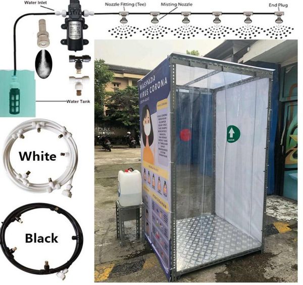 water mist spray for booth sterilizing and outdoor nebulizer pump misting system kit 6m 9m 12m 15m 18m slip lock t connectors1073668
water mist spray for booth sterilizing and outdoor nebulizer pump misting system kit 6m 9m 12m 15m 18m slip lock t connectors1073668