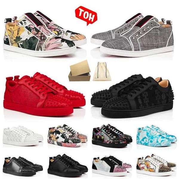 christians red bottomed with box designer loafers s casual shoe low s sneakers for mens women fashion cut leather splike vintage glitter fla, Black
christians red bottomed with box designer loafers s casual shoe low s sneakers for mens women fashion cut leather splike vintage glitter fla, Black